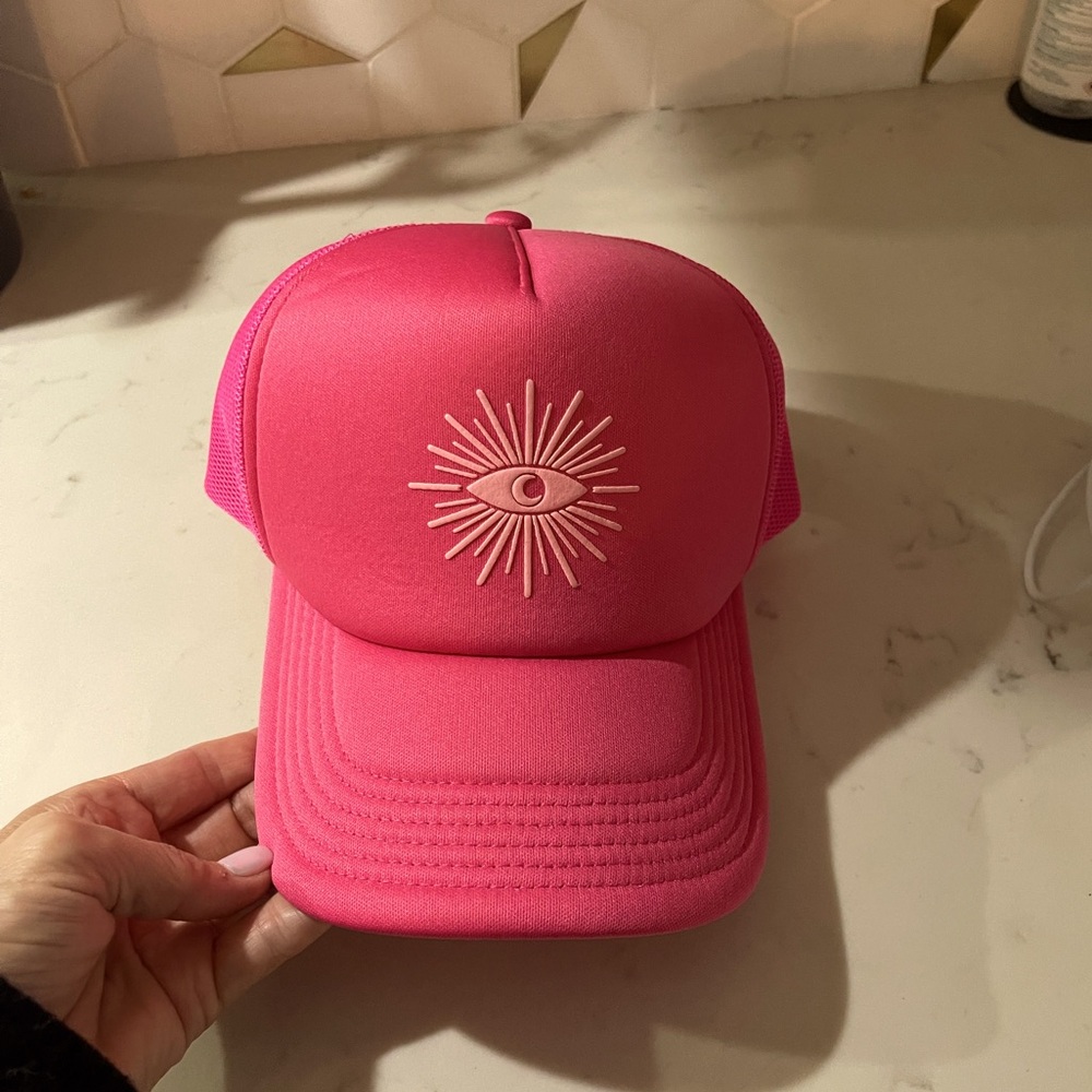 Brand New Pink adjustable baseball hat